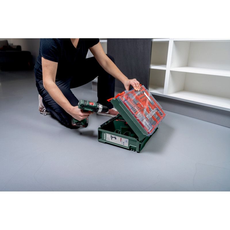 Metabo Perceuse à percussion Metabo SB 18 L Set 18V 2Ah LiPower accessoires Kobleo Metabo Perceuse à percussion Metabo SB 18 L Set 18V 2Ah LiPower accessoires Kobleo