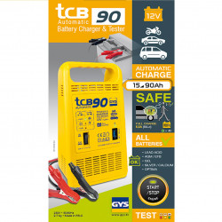 Gys Chargeur de batteries Gys TCB 90 AUTOMATIC 12V avec testeur de batterie Kobleo