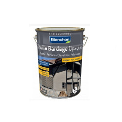 Blanchon Huile bardage Blanchon Opaque pin brut 5 litres Kobleo