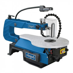 Scheppach Scie à chantourner 120W à vitesse variable et éclairage Led SD1600V Kobleo