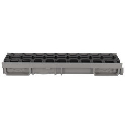 Nicoll Caniveau bas Nicoll CONNECTO 0,5m grille à fente réversible en PVC Kobleo
