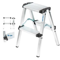 Hoström Homilix2, Escabeau en alu, 2 marches Kobleo