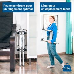 Hoström Homilix2, Escabeau en alu, 2 marches Kobleo