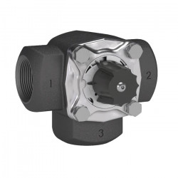 Thermador Vanne mélangeuse Thermador TERMOMIX fonte 3 voies taraudée 1''1/4 F Kobleo