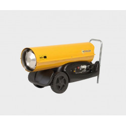 Sovelor Chauffage Air pulsé mobile au fuel sur roues 48kW 230V/50Hz HP50 Sovelor Kobleo