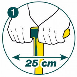 Leborgne Fourche à bêcher Leborgne à douille 4 dents carrées PRO Kobleo