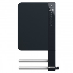 Thermor Sèche-serviettes Thermor ILLICO 3 gris ardoise avec 2 barres sans miroir Kobleo