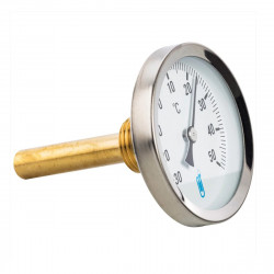 Thermador Thermomètre axial Thermador T063AL100 D63mm plongeur 100mm Kobleo