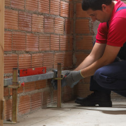 Rubi Kit supports règle Rubi 30cm Kobleo