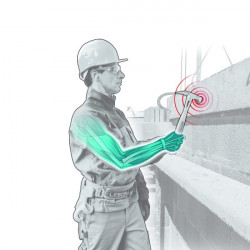 Leborgne Marteau coffreur Leborgne Nanovib 1000g manche bi-matière Kobleo