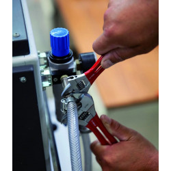 Virax Clé à molette Virax ouverture 24mm extra légère à mors fins Kobleo Virax Clé à molette Virax ouverture 24mm extra légère à mors fins Kobleo