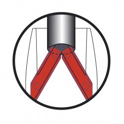 Virax Ebavureur tonneau Virax intérieur/ extérieur cuivre/ PEHD max 40mm Kobleo