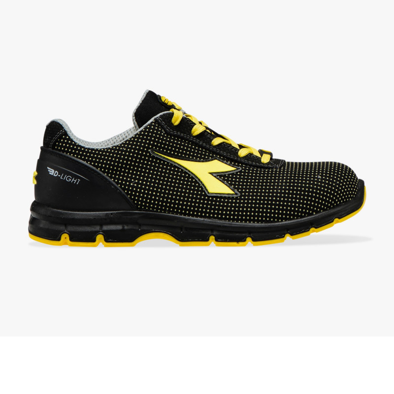 Diadora Chaussure de sécurité Diadora RUN ATOM LOW S3 SRC ESD T.42 noir jaune Kobleo