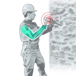 Leborgne Massette Leborgne Nanovib CH120N manche tri-matière 260mm Kobleo