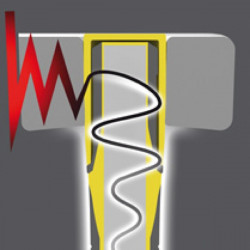 Leborgne Massette Leborgne Nanovib CH120N manche tri-matière 260mm Kobleo