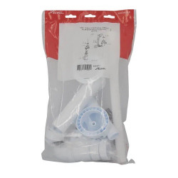 Nicoll Vidage complet plastique Nicoll C5911 pour éviers inox 2 cuves Kobleo