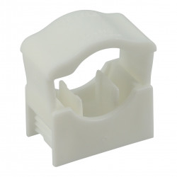 Nicoll 100 Colliers de fixation Nicoll COLLCLIP® en PVC blanc Kobleo