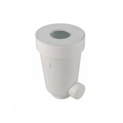 Nicoll Siphon pour urinoir Nicoll en PVC blanc avec joint D33/42mm Kobleo