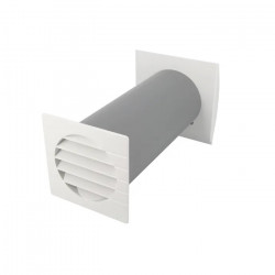 Nicoll Traversée de mur acoustique Nicoll TMA50B 50cm2 blanc Kobleo