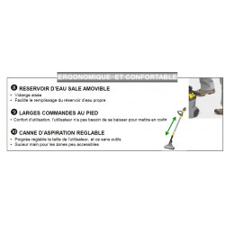 Karcher Injecteur/Extracteur Puzzi 10/1 1250W 25m²/h Karcher Kobleo