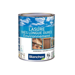 Blanchon Lasure Blanchon très longue durée environnement blanc 1L satiné Kobleo