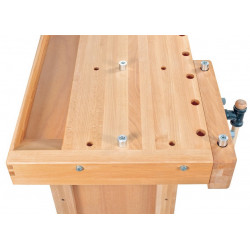 Ramia Etabli de bois PRO (bois de hêtre massif) 2120x790x870 mm PREMIUM MONS Kobleo Ramia Etabli de bois PRO (bois de hêtre massif) 2120x790x870 mm PREMIUM MONS Kobleo