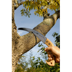 Bahco Scie arboricole 4212-11-6T denture réaffûtable 280mm poignée en bois Kobleo