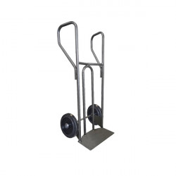 Stockman Diable DVPF2-RSN incurvé poignée fermée 250kg roues caoutchouc noir Kobleo