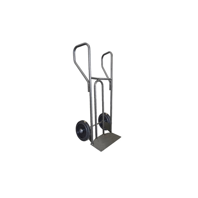 Stockman Diable DVPF2-RSN incurvé poignée fermée 250kg roues caoutchouc noir Kobleo Stockman Diable DVPF2-RSN incurvé poignée fermée 250kg roues caoutchouc noir Kobleo
