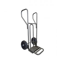 Stockman Diable DVPF2-RSN-BR 250kg roues caoutchouc noir bavette rabattable Kobleo