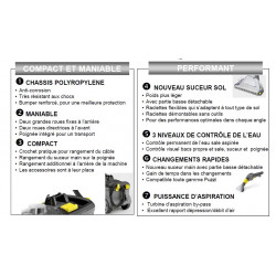 Karcher Injecteur/Extracteur Puzzi 10/1 1250W 25m²/h Karcher Kobleo