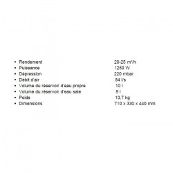 Karcher Injecteur/Extracteur Puzzi 10/1 1250W 25m²/h Karcher Kobleo