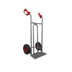 Stockman Diable acier DVPO-RG incurvé poignée ouverte 250kg roues gonflables Kobleo