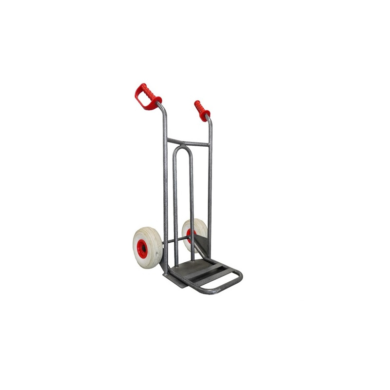 Stockman Diable acier DVPO-RINC-BR 250kg roues increvables bavette rabattable Kobleo Stockman Diable acier DVPO-RINC-BR 250kg roues increvables bavette rabattable Kobleo
