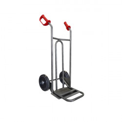 Stockman Diable DVPO-RSN-BR 250kg roues caoutchouc noir bavette rabattable Kobleo