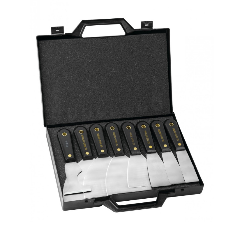 Mondelin Mallette Mondelin avec 7 spatules et 1 couteau multi-usages Kobleo Mondelin Mallette Mondelin avec 7 spatules et 1 couteau multi-usages Kobleo