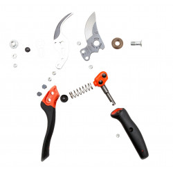 Bahco Sécateur Bahco PXR-M3 taille M lames croisantes 30mm poignée tournante Kobleo