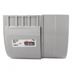 Nicoll Jonction de dilatation Nicoll JND33 pour gouttière à coller LG33 gris Kobleo