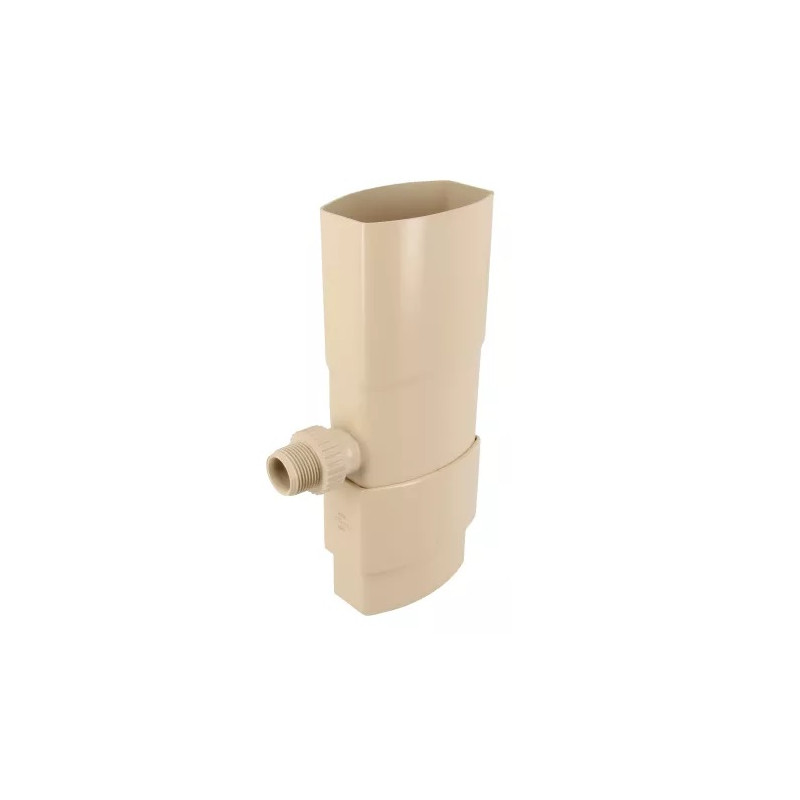 Nicoll Récupérateur EP Nicoll REP95S pour descente de gouttière 90x56mm sable Kobleo Nicoll Récupérateur EP Nicoll REP95S pour descente de gouttière 90x56mm sable Kobleo