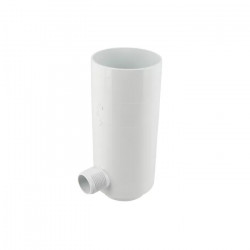 Nicoll Récupérateur d'eau pluviale Nicoll REPTD80B pour gouttière D80mm blanc Kobleo
