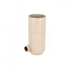 Nicoll Récupérateur d'eau pluviale Nicoll REPTD80S pour gouttière D80mm sable Kobleo