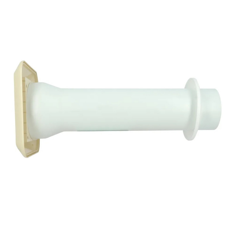 Nicoll Traversée de mur Nicoll TMTX D100/125 couleur sable pvc anti-UV Kobleo Nicoll Traversée de mur Nicoll TMTX D100/125 couleur sable pvc anti-UV Kobleo
