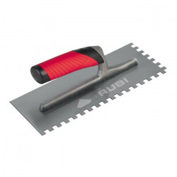 Rubi Peigne acier Rubi 28cm dents carrées 12x12 manche Rubiflex ouvert Kobleo