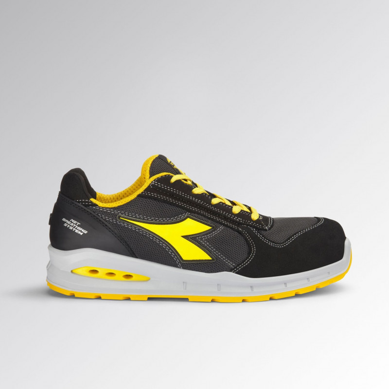 Diadora Chaussure basse Diadora RUN NET AB LOW S1PS FO SR T.42 noir/anthracite Kobleo Diadora Chaussure basse Diadora RUN NET AB LOW S1PS FO SR T.42 noir/anthracite Kobleo