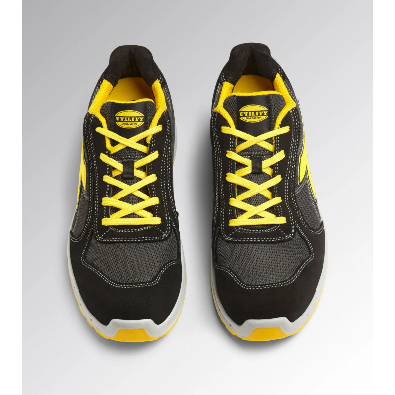 Diadora Chaussure basse Diadora RUN NET AB LOW S1PS FO SR T.42 noir/anthracite Kobleo Diadora Chaussure basse Diadora RUN NET AB LOW S1PS FO SR T.42 noir/anthracite Kobleo