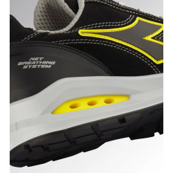 Diadora Chaussure de travail Diadora RUN NET AIRBOX LOW S3S FO SR T.43 noir Kobleo