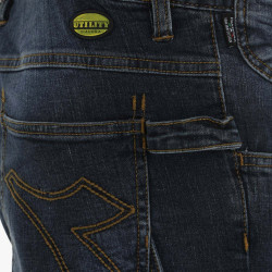 Diadora Pantalon en jean de travail Diadora PANT STONE taille M bleu délavé Kobleo
