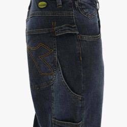Diadora Pantalon en jean de travail Diadora PANT STONE taille M bleu délavé Kobleo