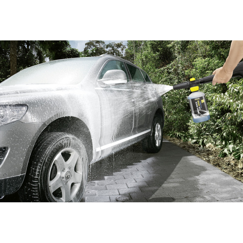 Karcher Canon à mousse Karcher Connect'n'Clean et shampoing auto 1L anthracite Kobleo Karcher Canon à mousse Karcher Connect'n'Clean et shampoing auto 1L anthracite Kobleo