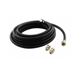 Mecafer Tuyau PVC noir 8x13 10m avec sortie 3/8F Kobleo